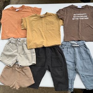 Zara little boys 9-12m clothes